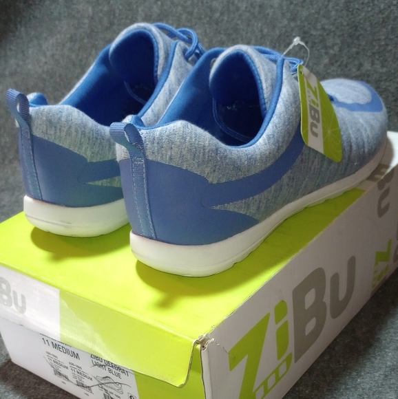 NWT ZiBu Deedra 1 Shoes Womens Sz 11 M Blue Athletic Sneakers Lace Up Running * - Picture 7 of 16